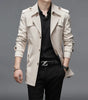 Thoshine Brand Spring Autumn Men Trench Coats Superior Quality Buttons Male Fashion Outerwear Jackets Windbreaker Plus Size 3XL Markonline
