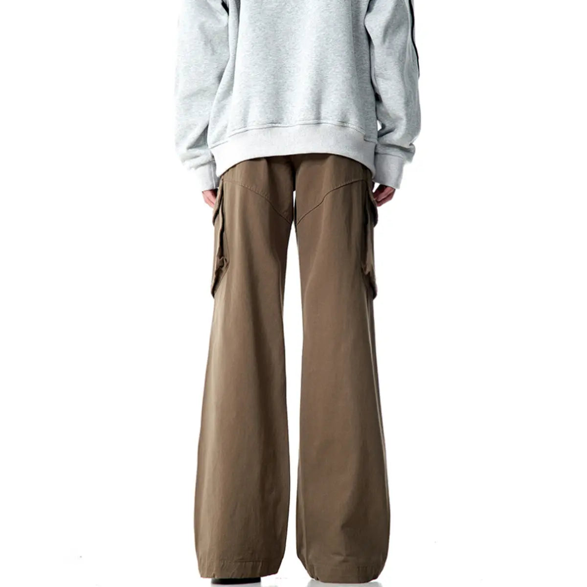 Work Pants for Men and Women Loose Straight Leg Casual Long Trousers Markonline