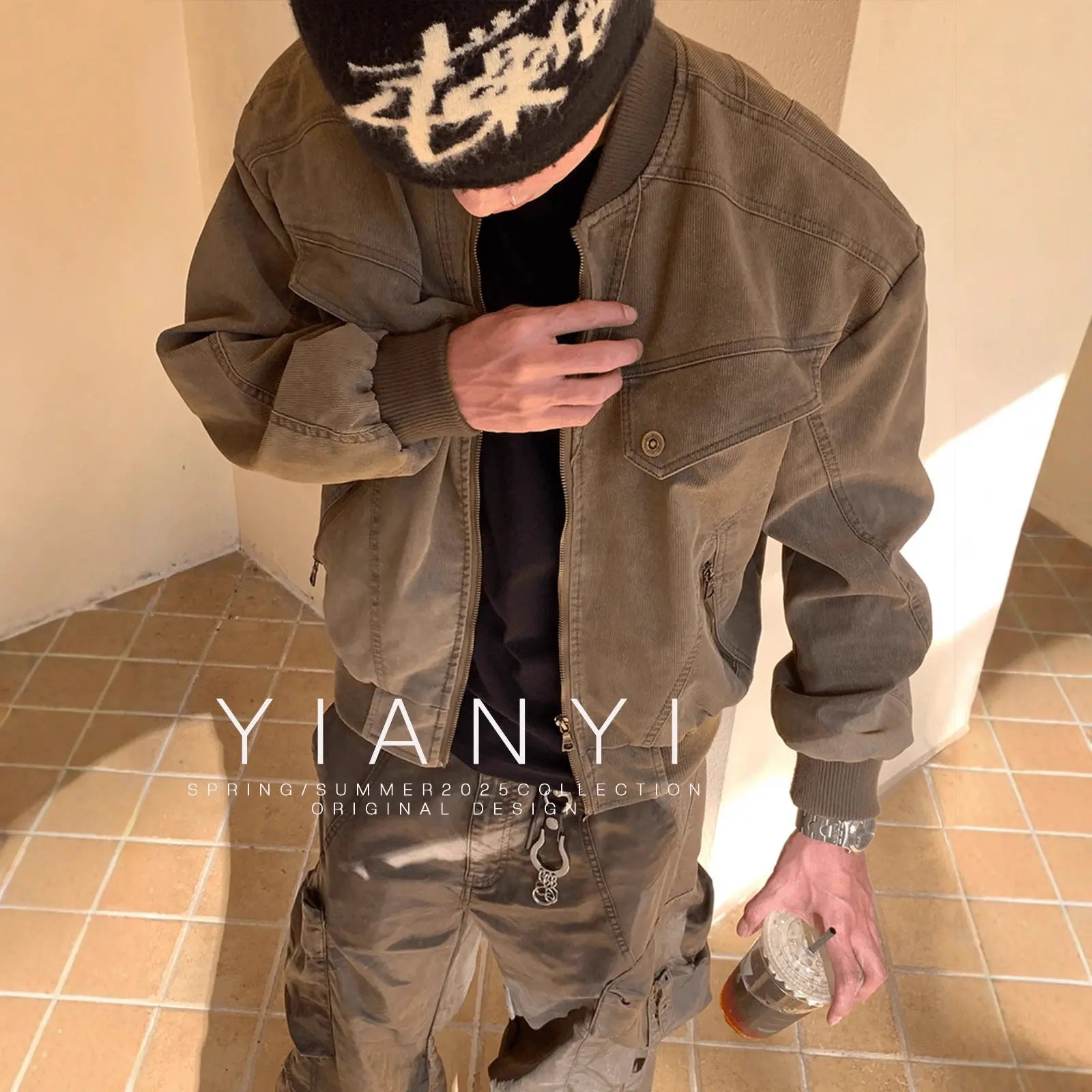 Vintage Cleanfit Workwear Jacket for Men