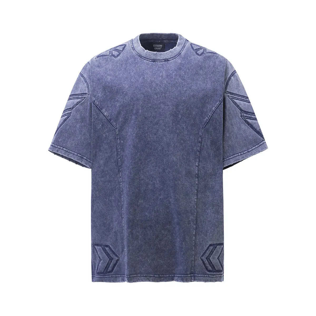 Mech design washed T-shirt for men eprolo