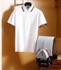 Men's Short Sleeve Polo Shirt with Turn-Down Collar Markonline