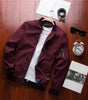 Men's Bomber Zipper Jacket Male Casual Streetwear Hip Hop Slim Fit Pilot Coat Men Clothing Markonline