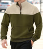 Zipper long sleeved polo shirt for men Markonline