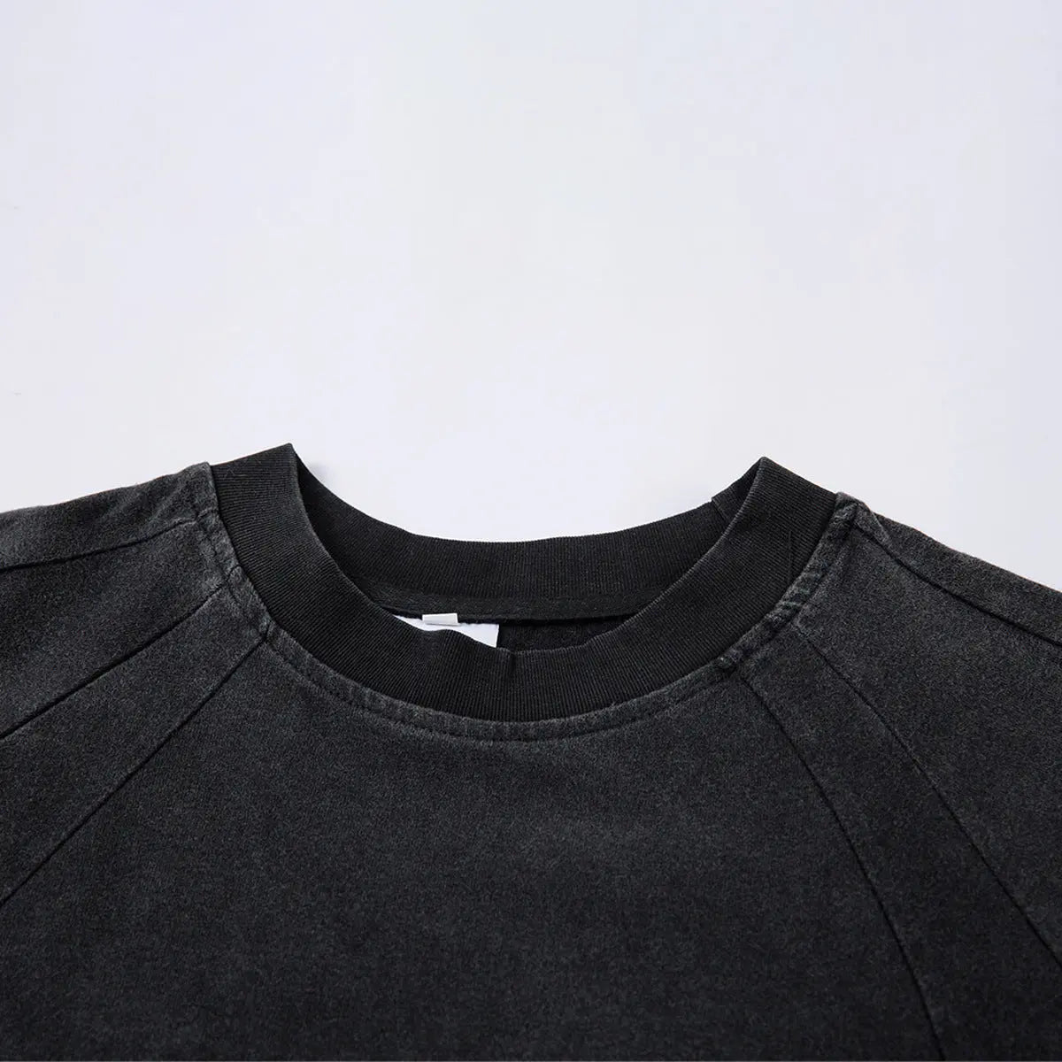 Retro washed T-shirt with short sleeves for men Markonline