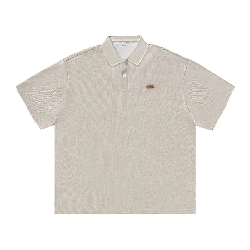 Short Sleeve Polo Shirt Men T-Shirt