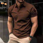 Polo shirt with collar buttons arm pockets sports polo shirt Markonline