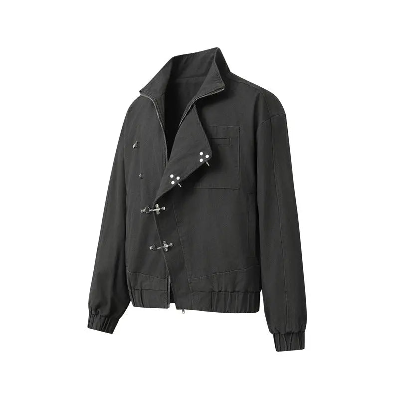 Casual Stand Collar Jacket for Men and Women Markonline