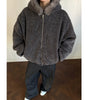 Wool collar cotton coat lamb wool jacket eprolo