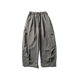 Solid color drape suit casual pants straight leg pants for men Markonline