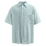 Short Sleeve Shirt Men's New Loose Polo Top with Unique Design Markonline