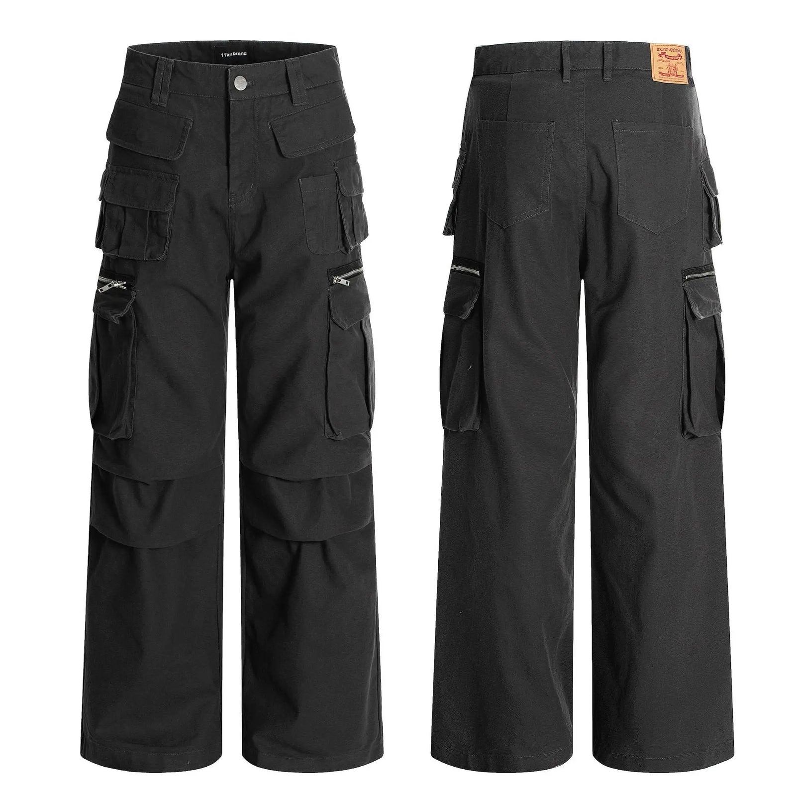 Leg Work Pants for Men and Women with Multiple Pocket Casual Long Pants