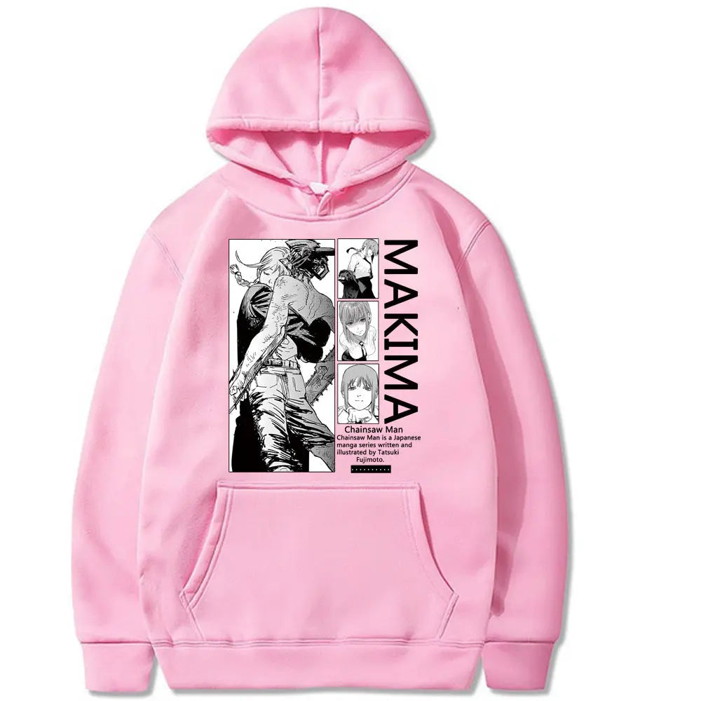 Chainsaw Man Printed Hoodie Sweatshirt Markonline