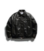 Washed PU Leather Cotton Coat for Men, Casual Warm Winter Jacket Markonline