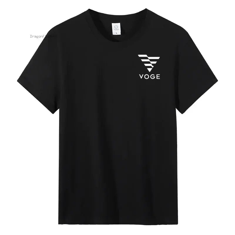 Voge Logo Motorcycles T Shirts Fashion Men Summer Short Sleeve Cotton Bultaco Man Tshirt For Loncin Voge 200AC 300AC 300R 500DS Markonline