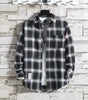 Spring New Korean Style Plaid Shirts Men's Handsome Long-sleeved Loose Casual All-matching Shirt Coats 2025 Trend Men's Clothing Markonline