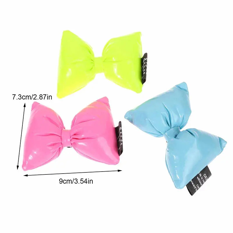 Colorful Bow Shoe Accessories DIY Shoe Decoration Gifts Fashion Exquisite Cute Shoe Charms For Women Girls Creative