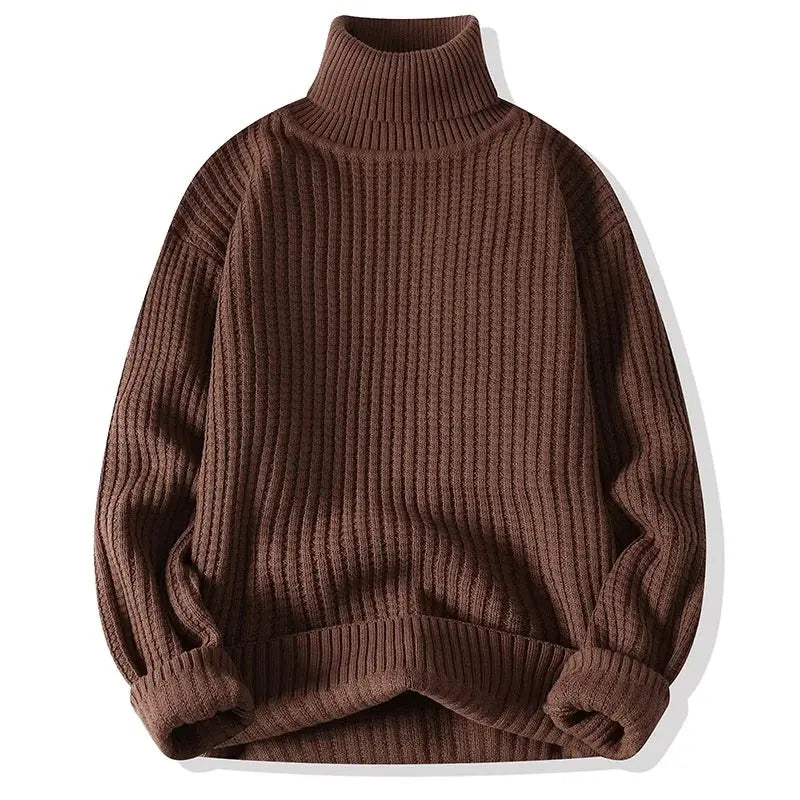 Men's Turtleneck Sweater - Warm & Stylish Jumper