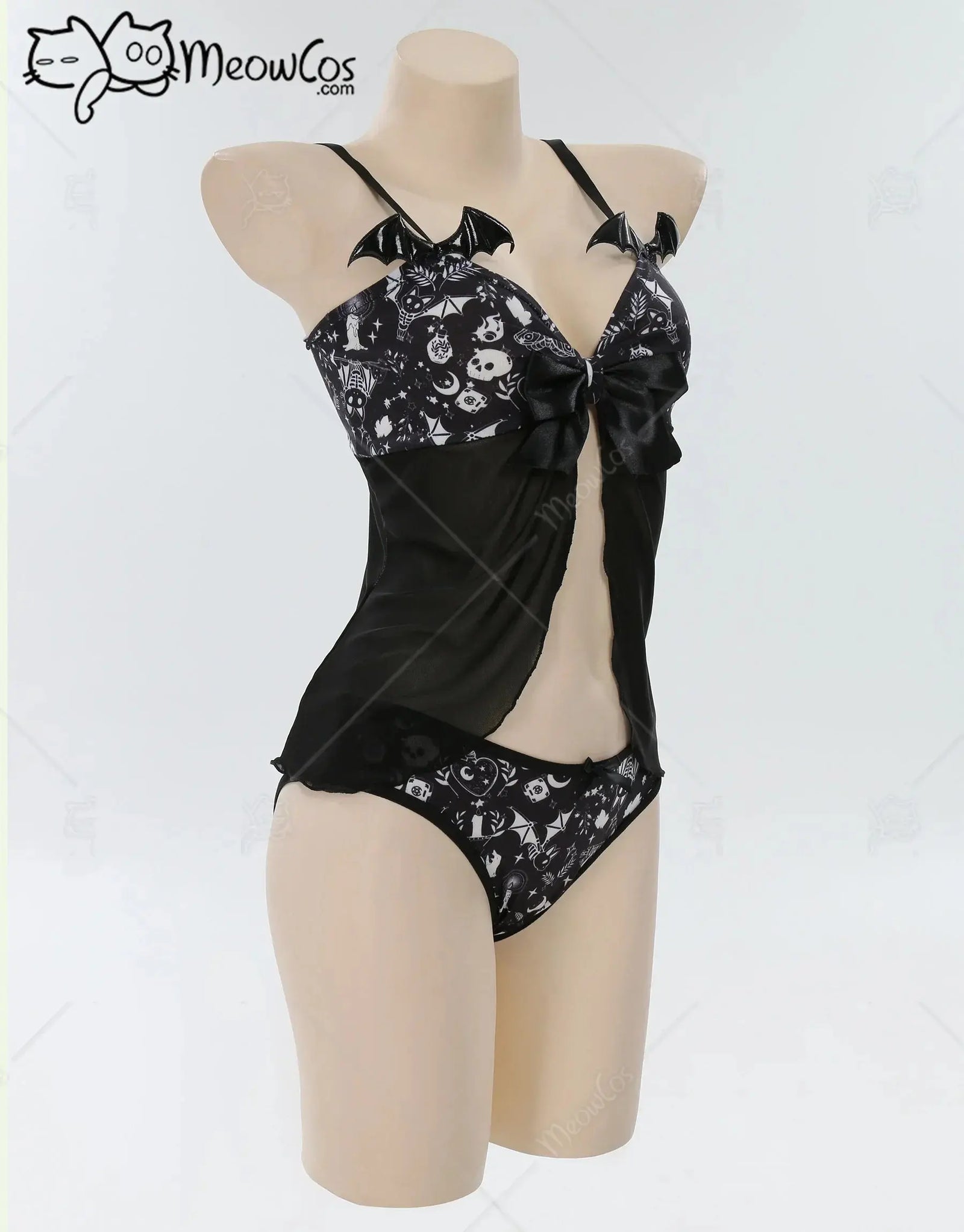 Kawaii Lace Babydoll Lingerie Nightwear