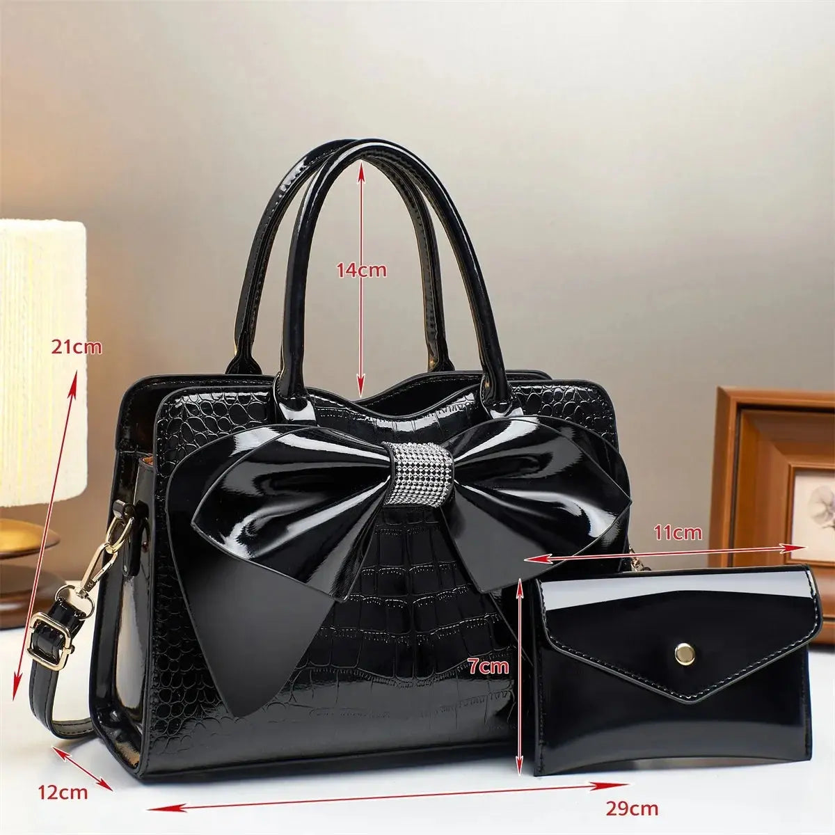 Fashionable Women's Crossbody Bag Handbag Single Shoulder Bag Handbag Stylish PU Leather Vintage Style Square Shape Bag