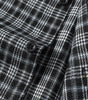 Men Shirt Plaid Flannel Retro Long Sleeve Oversized Loose Cotton Casual Male Youth Design Soft Fall Black Formal Dress Shirt Markonline