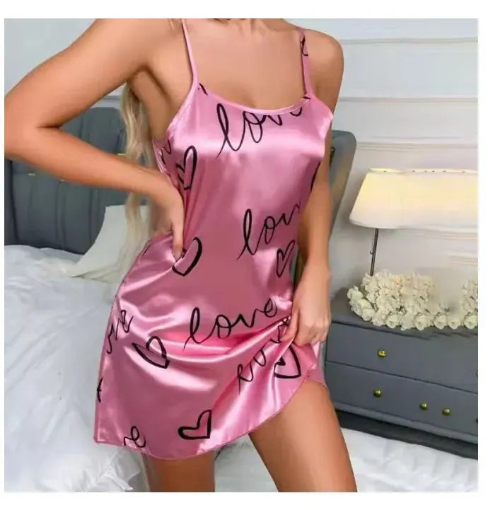 Satin Chemise Nightdress for Women