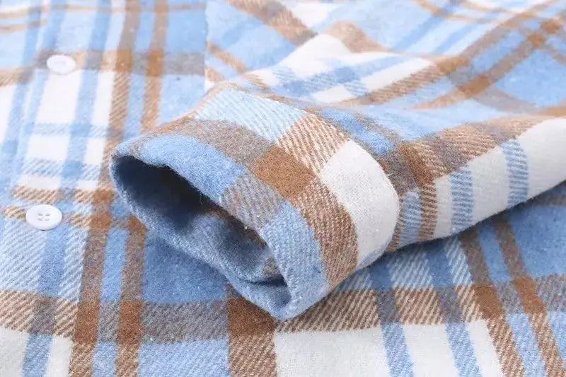 Tooling Shirt Men's Long Sleeve Solid Color Polo Shirt Multi Pocket Printing Long Sleeve Shirt Korean Loose Trend Casual Shirt Markonline