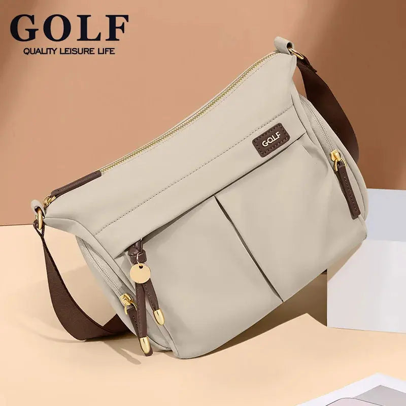 GOLF Crossbody Women's Bag Nylon Shoulder Bag Lady Bucket Mini Cross Body Purse Handbag New Fashion Garden Bag Women shoulder ba
