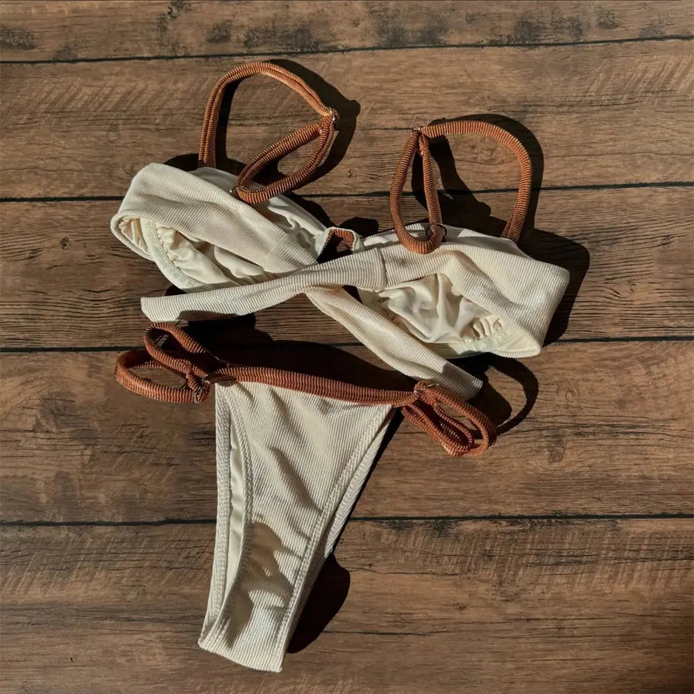 2025 Bikinis Sexy Women Swimsuits Swimwear Bikini Set Chain Bathing Suit Beachwear Brazilian Biquini Female Beachwear 2025