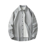 Men Shirt Plaid Flannel Retro Long Sleeve Oversized Loose Cotton Casual Male Youth Design Soft Fall Black Formal Dress Shirt Markonline