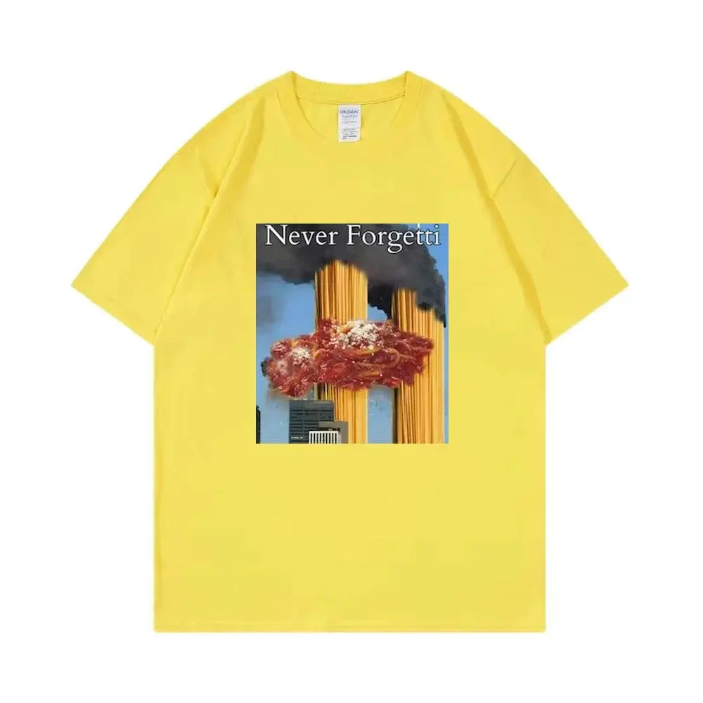 Never Forgetti T Shirt 11 9 Funny September 11Th Casualty Memorial Men Women Tee Unisex Casual High Quality Top Markonline
