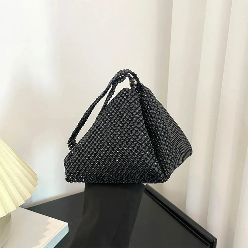 Glitter Shoulder Bag Handbag Evening Dinner Clutch Bag Elegant Women Lady Stylish Evening Bag Underarm Bag Everyday Shoulder Bag