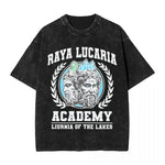 Y2K Washed Fun Malikeths Male Messmer Ringed T Eldened Cotton Crew Neck Short Sleeve T-Shirt Stereo Decoration Female Clothing Markonline