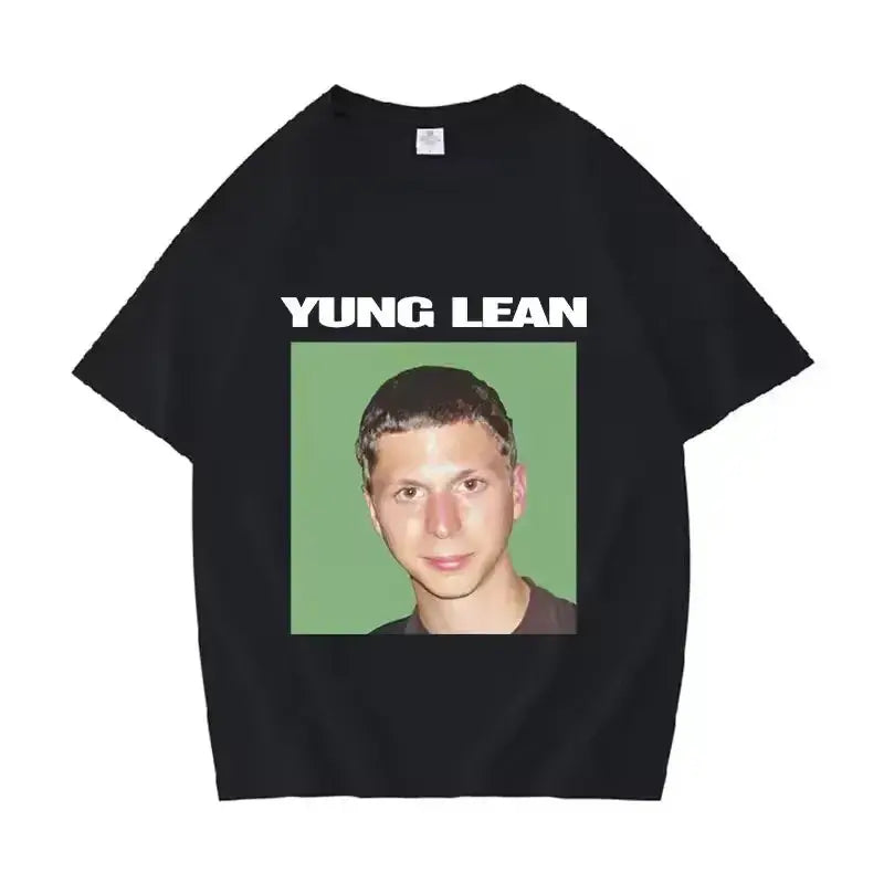 Yung Lean Unknown Death 2002 Album Tour T Shirt Man Fashion Casual Short Sleeve T-shirts Unisex High Quality Cotton Tshirt Markonline