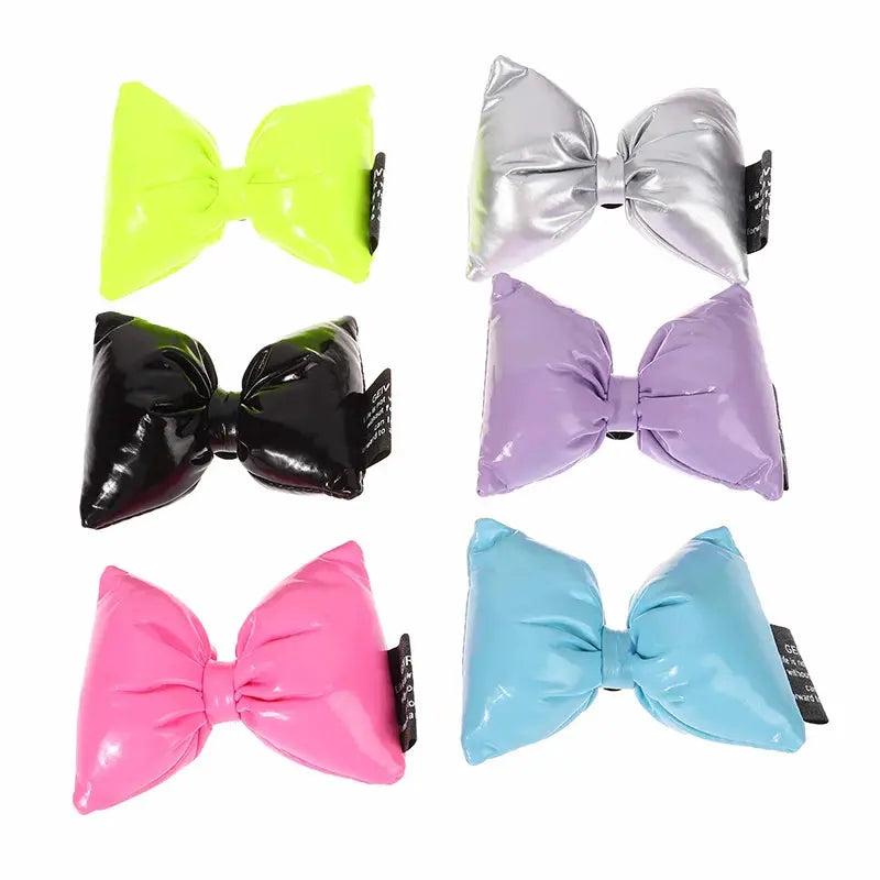 Colorful Bow Shoe Accessories DIY Shoe Decoration Gifts Fashion Exquisite Cute Shoe Charms For Women Girls Creative
