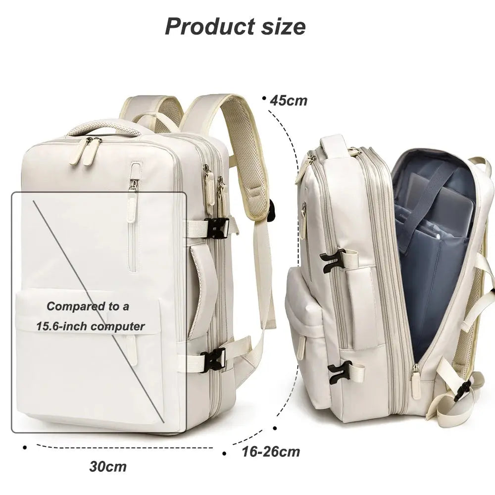 Geestock Airplane Cabin Bags 45x30x20 Travel Backpack For Men Women Waterproof Hand Luggage Laptop Backpacks Carry On Backpack