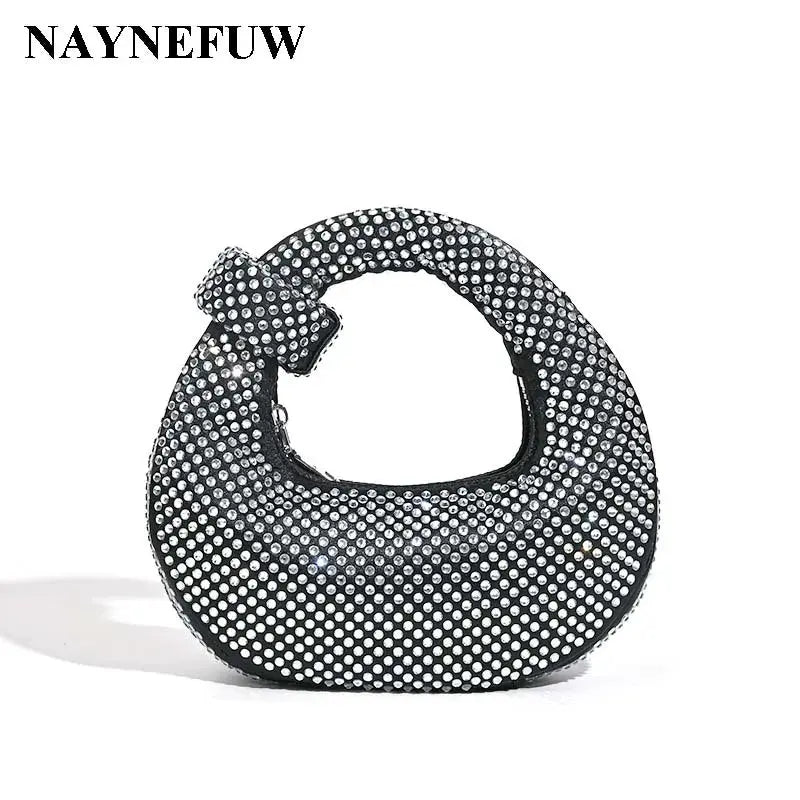 2025 Luxury New Elegant Purse Luxury Rhinestone Party Mini Bag Handbag Purse For Women