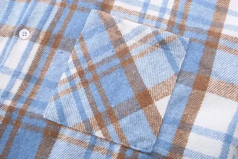 Tooling Shirt Men's Long Sleeve Solid Color Polo Shirt Multi Pocket Printing Long Sleeve Shirt Korean Loose Trend Casual Shirt Markonline