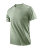 CHRLCK Men's Running Quick Drying T-shirts Breathable Hiking Fishing Tees Soft Elasticity Outdoor Sports Short Shirt Summer Markonline