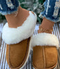 Camel Plush Suede Winter Home Slippers Dear-Lover Dropshipping