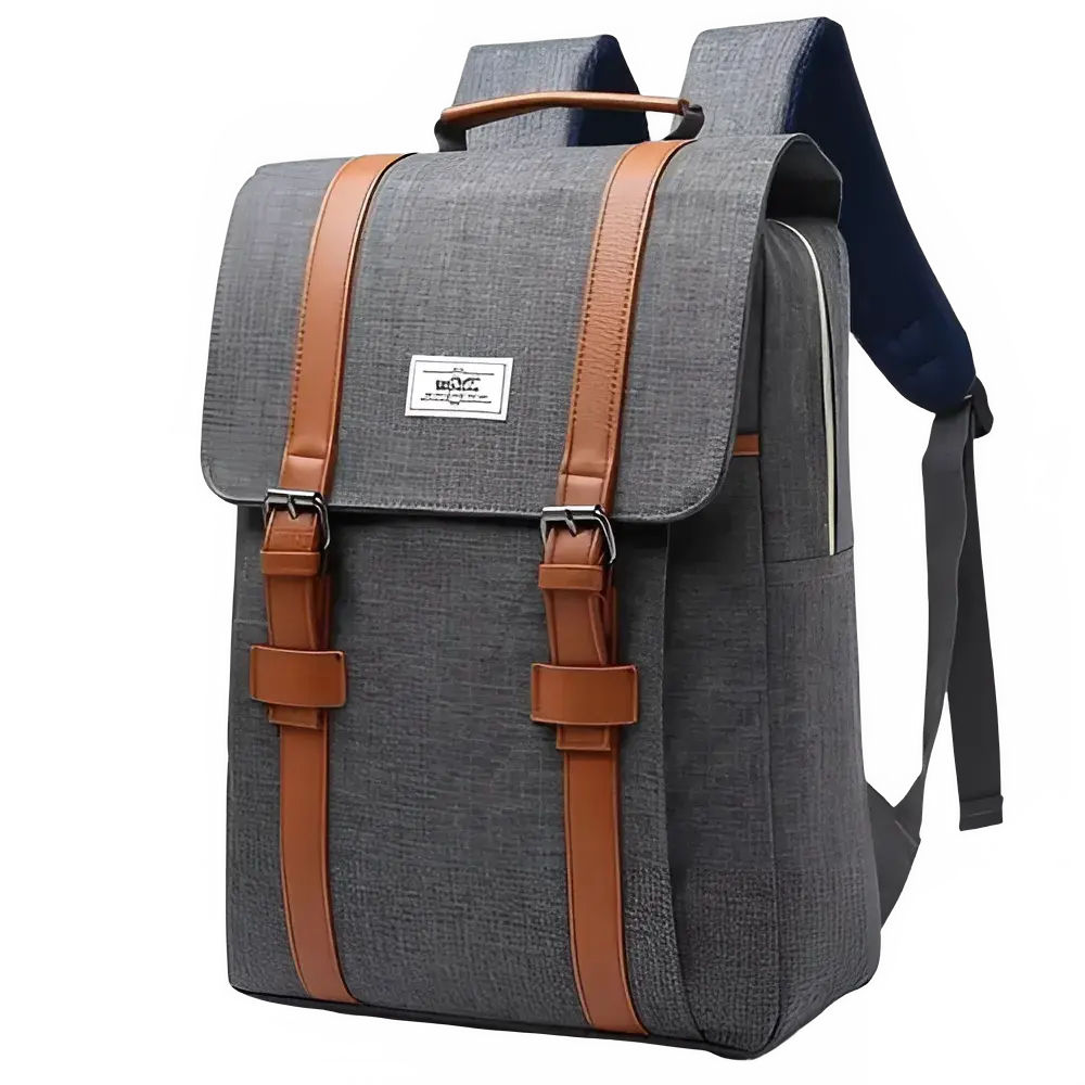 Customizable Men Women Canvas Backpacks School Bags Backpacks