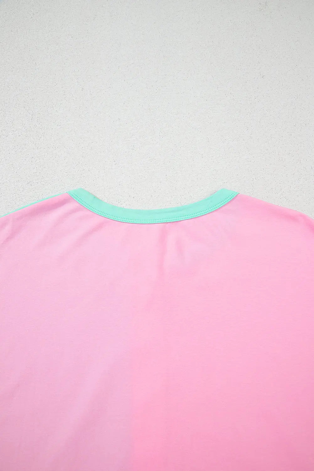 Mint Green Two Tone Half Buttons Collared T Shirt Markonline