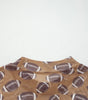 Brown Game Day Rugby Mesh Sheer Long Sleeve Top Dear-Lover Dropshipping
