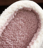 White Plush Christmas Tree Color Contrasted Liner House Slippers Markonline