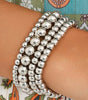 White Multi Layered Beaded Bracelet Dear-Lover Dropshipping