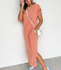 Carrot Mineral Wash Pocketed T-shirt Long Dress Markonline