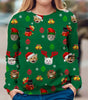Women's Clothing Round Neck Loose Sweatshirt Christmas Markonline