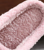 Pink XO XO Glitter Trim Letter Patched Plush House Slippers Markonline
