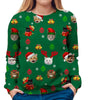 Women's Clothing Round Neck Loose Sweatshirt Christmas Markonline