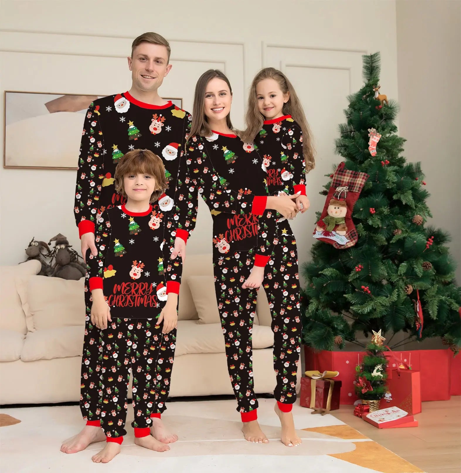 Family Christmas Matching Pajamas Set Christmas Pajamas For Family Christmas PJS Xmas Sleepwear Markonline