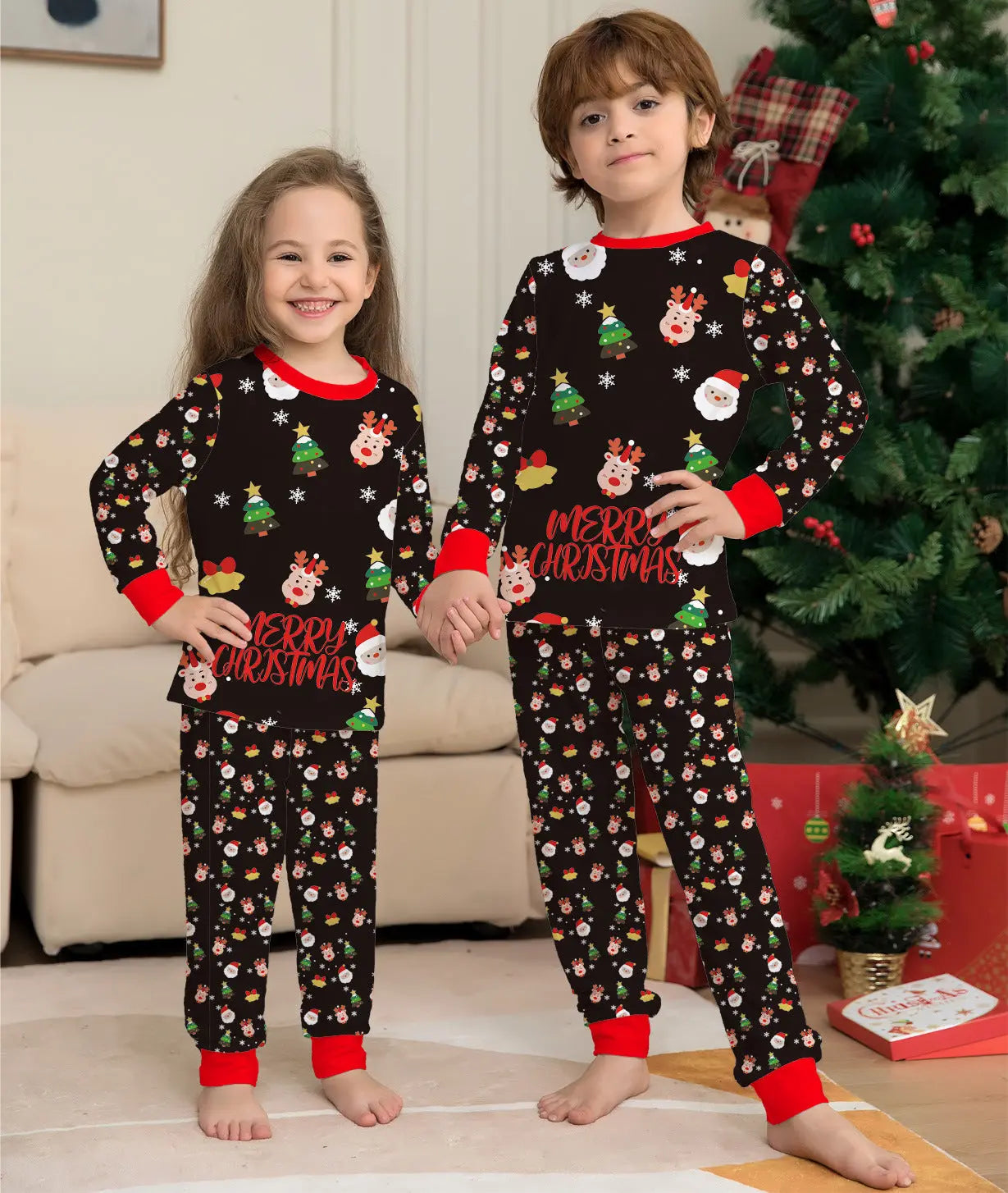 Family Christmas Matching Pajamas Set Christmas Pajamas For Family Christmas PJS Xmas Sleepwear Markonline